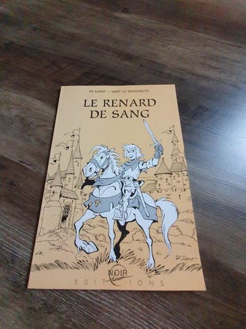 Le Renard de sang + dédicace - B - 1 Album - Beperkte oplage, Boeken, Nieuw