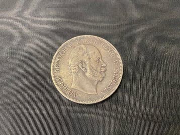 Duitsland, keizerrijk Wilhelm I. 5 Mark 1876 / Prussia, Timbres & Monnaies