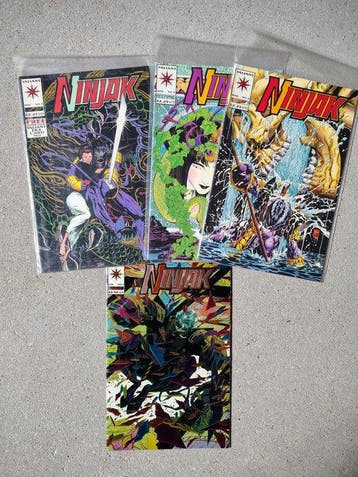 Bloodshot, Ninjak, Geomancer, Turok, Secret Weapons,, Nieuw