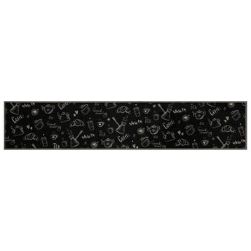 vidaXL Keukenmat wasbaar ochtendprint 60x300 cm fluweel, Verzenden, Nieuw