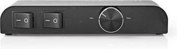 SHOWMODEL Nedis Speaker Control Box - 2 poort(en) - Banan..., Verzenden, Nieuw