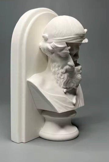 Figure - Poseidone mitologia - Plâtre