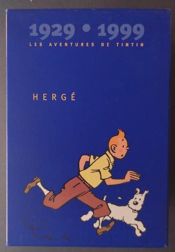 Tintin - Les Aventures de Tintin 1929-1999 Coffret volumes, Livres