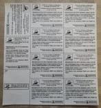 Panini World Cup France 98 - Missing team sheet - Sticker -, Nieuw