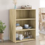 vidaXL Dressoir 70x41x93 cm bewerkt hout sonoma eikenkleurig, Verzenden, Nieuw
