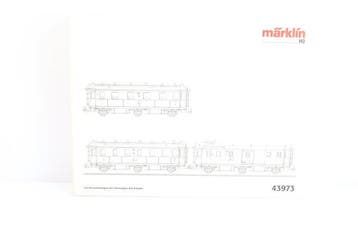 Märklin H0 - 43973 - Ensemble de wagons de passagers pour, Nieuw