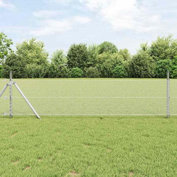vidaXL zeshoekig gaashek met grondbevestiging 100 x 0,6 m, Verzenden
