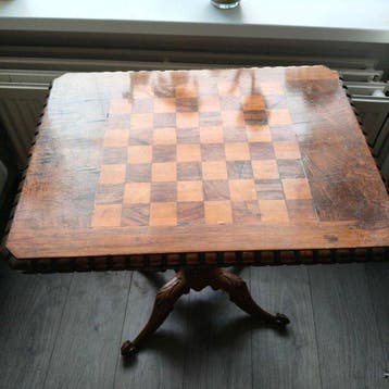 Schaaktafel - Hout - Schaaktafel