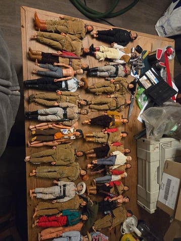 Mattel - Action figure - Verzameling vintage actiefiguren