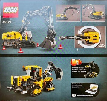 Lego Set - 42121 - Technic - Heavy-Duty Excavator