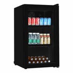 Maxxfrost glasdeur koelkast 1-deurs zwart, 85 tot 120 cm, Zonder vriesvak, Verzenden, 100 tot 150 liter