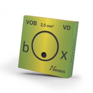 Nexans H07V-U Profwire Installation Wire - 10533333 [100, Verzenden