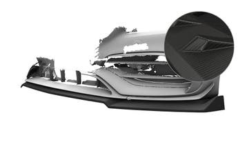 Cupspoiler voor Mercedes Benz A-Klasse W176 A45 AMG CSL846-M, Auto-onderdelen, Verzenden, Nieuw