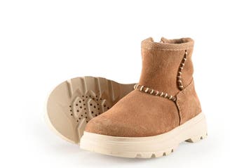 Geox Enkellaarzen Meisjes in maat 24 Cognac, Kinderen en Baby's, Verzenden, Jongen of Meisje, Schoenen, Zo goed als nieuw