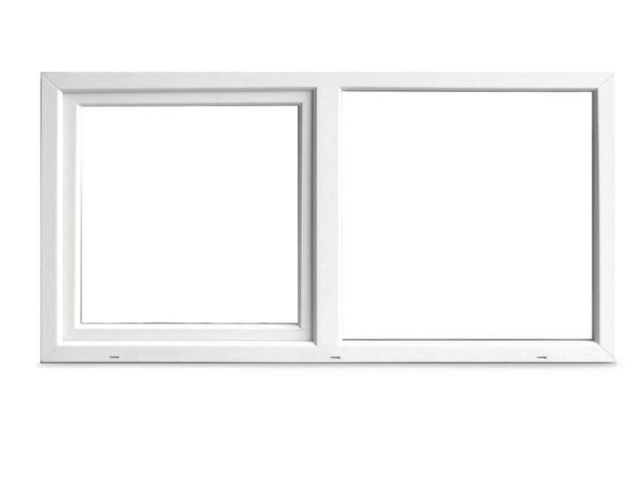 PVC vast-draaikiep b150xh80 cm Wit, Bricolage & Construction, Vitres, Châssis & Fenêtres, Enlèvement ou Envoi