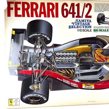 Tamiya 1:12 - Modelauto - Ferrari 641/2 (F190) - Big Scale, Hobby en Vrije tijd, Nieuw