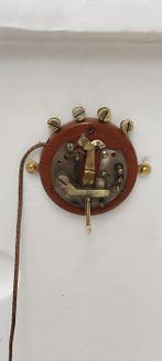 Analoge telefoon - bakeliet - Eik - Muurtelefoon uit de, Antiek en Kunst