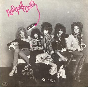 New York Dolls - New York Dolls (LP 1973) (Mercury First UK, Verzenden, Gebruikt