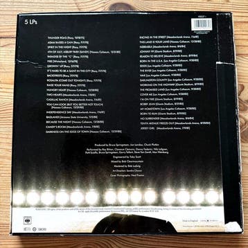 Bruce Springsteen & the E street Band - Live 1975-1985, Nieuw in verpakking