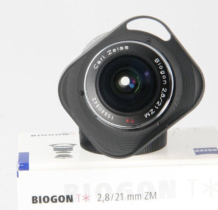 Carl Zeiss Biogon T* 2,8/21 ZM Objectif grand-angle, Collections, Appareils photo & Matériel cinématographique