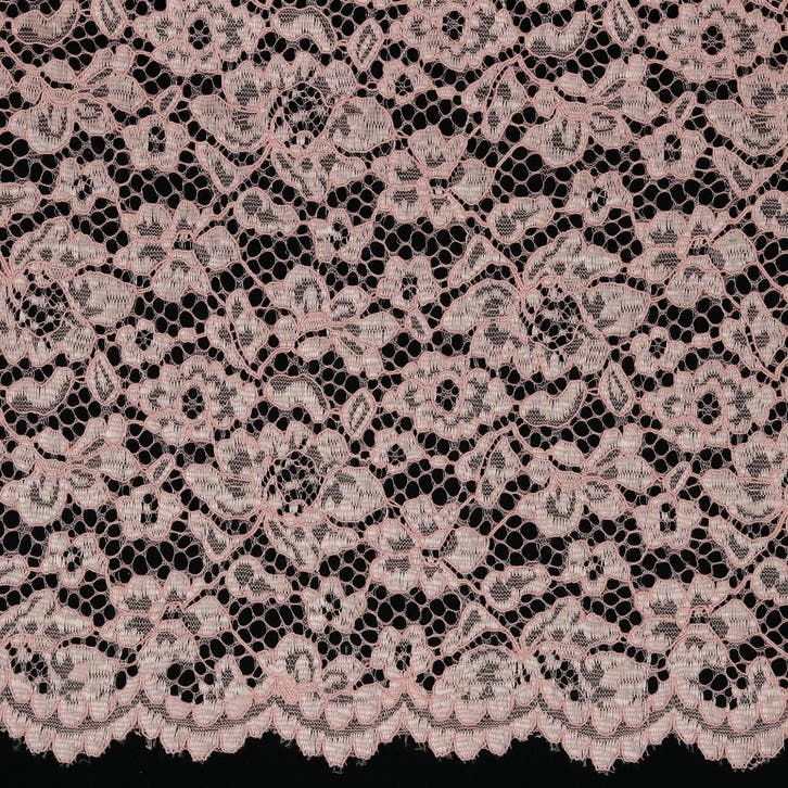 10 meter kant stof - Lichtroze - 100% polyester, Hobby & Loisirs créatifs, Tissus & Chiffons, Envoi