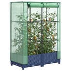 vidaXL Plantenbak verhoogd met kashoes 80x40x123 cm, Verzenden, Nieuw