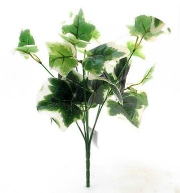 Hedera Bonte Klimop Pick Zijdenbloem bundel 33 cm