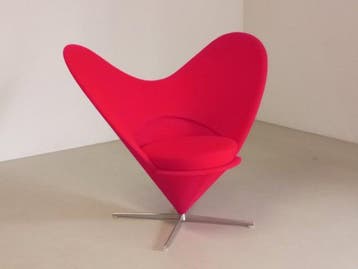 Vitra - Verner Panton - Fauteuil - Heart Cone Chair - Wol,