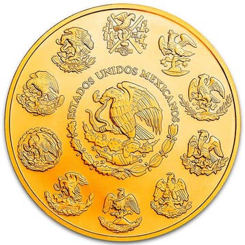 Mexico. 1 Onza 2024 1 oz Mexican Libertad Aztec Pyramid