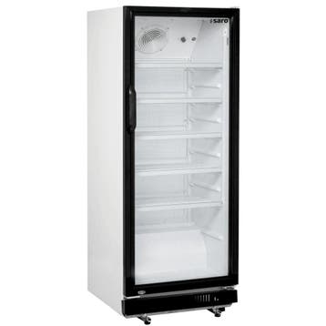Drankenkoeling | 310L | Zwart/Wit | 0°C/+10°C | Statisch +, Verzenden