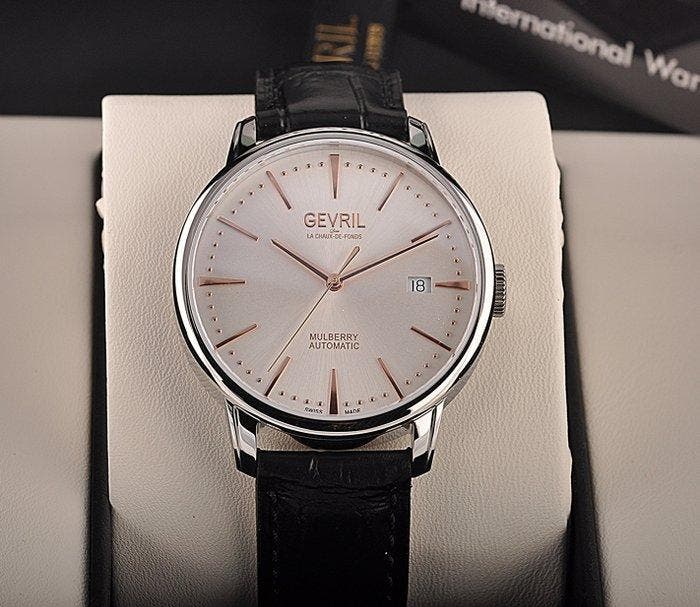Gevril - Mulberry - Zonder minimumprijs - 9621 Limited, Handtassen en Accessoires, Horloges | Heren