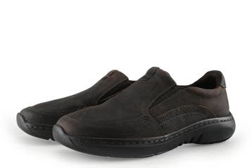 Clarks Instappers in maat 42½ Bruin, Kleding | Dames, Schoenen, Bruin, Verzenden, Instappers, Zo goed als nieuw