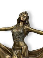 Sculpture, Danzatrice, stile Art Déco - 26 cm - Composite -