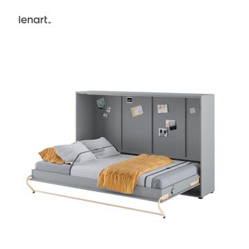 Lenart Concept Pro Horizontaal Opklapbed 120x200 - Grijs