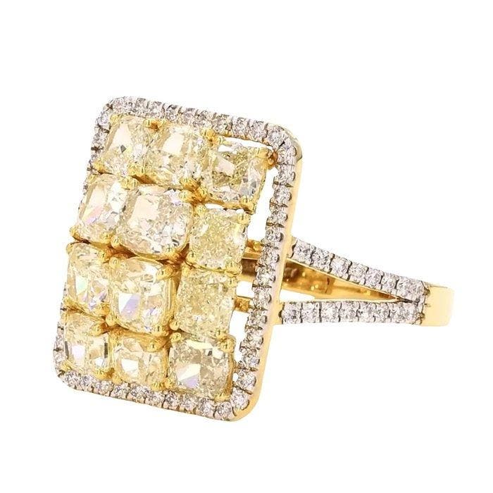 Sans prix de réserve - Bague - 14 carats Or jaune - 3.32ct., Bijoux, Sacs & Beauté, Bagues