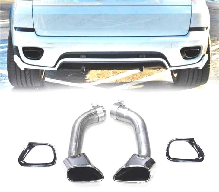 EMBOUT DÉCHAPPEMENT POUR BMW X5 E70 PACK M 07-12, Auto-onderdelen, Uitlaatsystemen, Verzenden