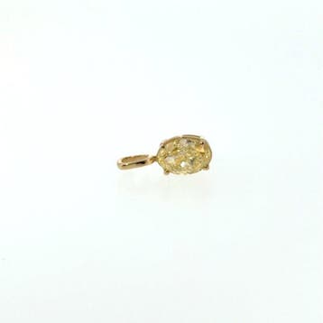 Zonder minimumprijs - Hanger - 14 karaat Geel goud - 1.14ct.