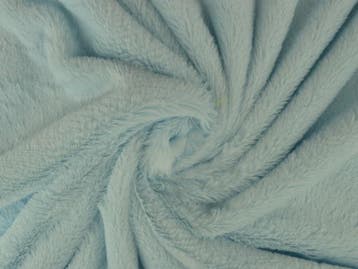 10 meter zachte bont - baby blauw - Pluche stoffen, Verzenden