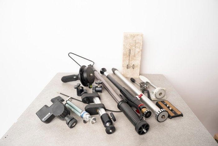 Linhof, Morios, Sakure, Kaiser monopods + tripod heads +, Audio, Tv en Foto, Fotocamera's Analoog