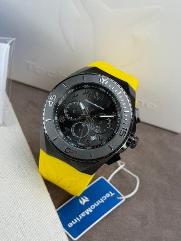 TechnoMarine - Manta Ray Chronograph Date Yellow - Zonder