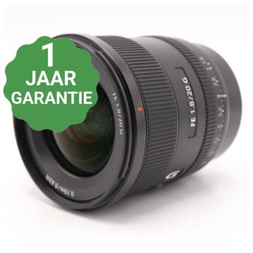 10% korting | Sony FE 20mm F/1.8 G | Tweedehands, Verzenden