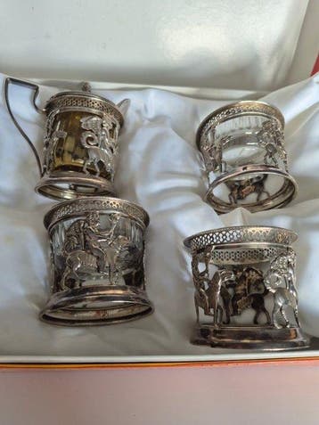 Zout- en pepervaatjes - Zilver