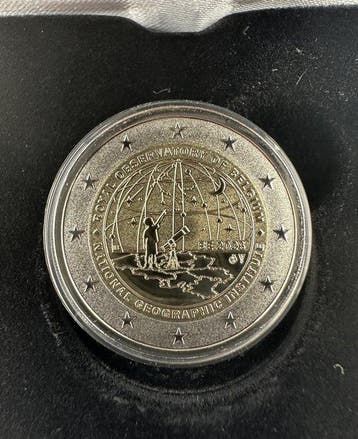 Belgique. 2 Euro 2026 Geographic Institute and Royal