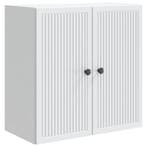 vidaXL Wandkast Wit 59 x 31 x 60 cm Bewerkt hout, Verzenden, Nieuw