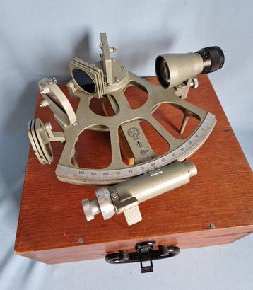 Sextant - Aluminium, Metaal - Freiberger Präzisionsmechanik