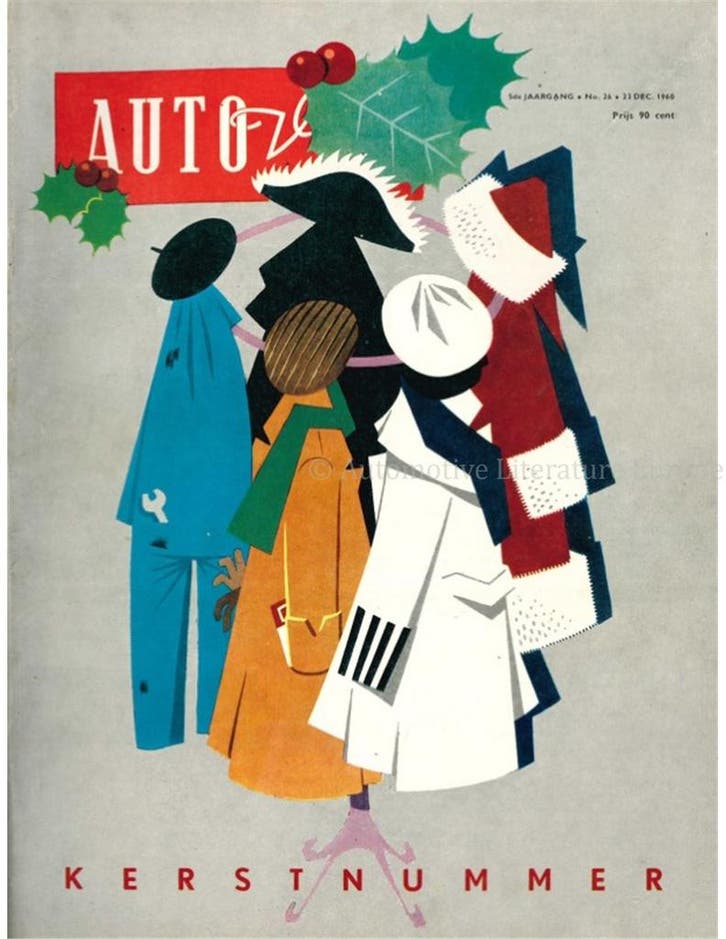 1960 AUTOVISIE MAGAZINE 26 NEDERLANDS, Livres, Autos | Brochures & Magazines, Enlèvement ou Envoi