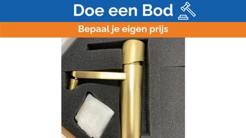 Bieden: Elka 4335-850-05PVD bidet mixer tap with, Ophalen of Verzenden, Nieuw