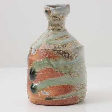 Yamada Kazu () (b.1954) - Fles - Steengoed - Iga Ware