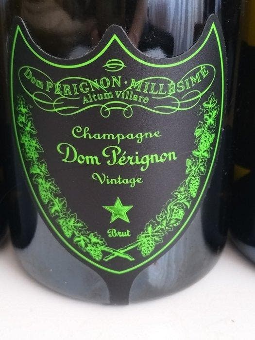 2013 Dom Pérignon, Luminous - Champagne Brut - 3 Bouteilles, Verzamelen, Wijnen