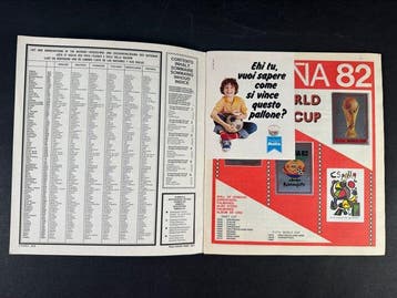 1982 Panini España 82 World Cup - 1 Album complet -, Collections